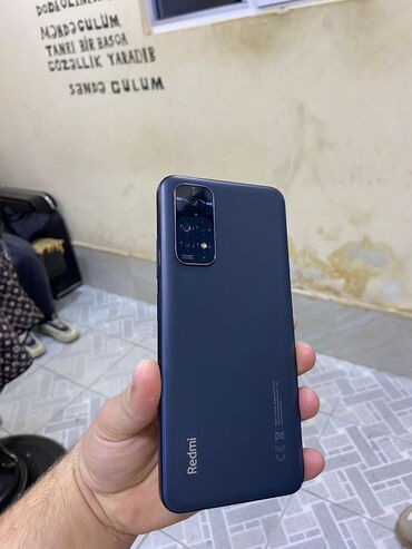 kredit telefonlar rayon qeydiyyatina: Xiaomi Redmi Note 11, 64 GB, rəng - Göy, 
 İki sim kartlı