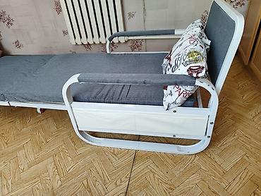 односпальный: Раскладное кресло‑кровать с металлическим каркасом и мягким матрасом — 6