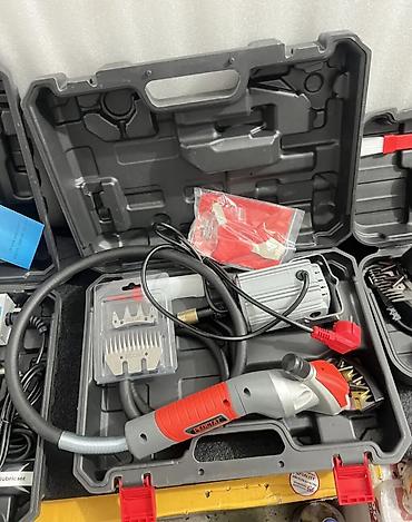 Товары и оборудование для с/х животных: Электрические машинки для стрижки овец/коз с блоком питания в кейсе — 5