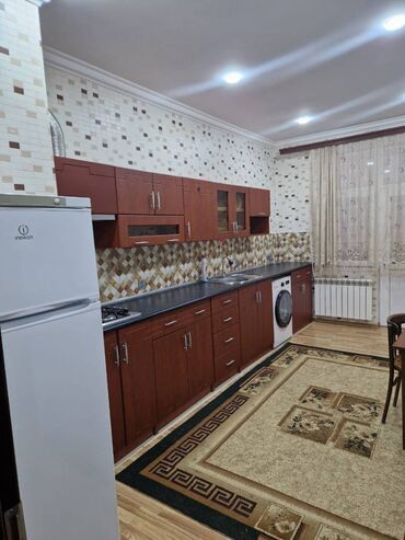 Uzunmüddətli kirayə mənzillər: Əhmədli metrosunun çıxışında, 16 mərtəbəli binanın 8-ci mərtəbəsində 2 — 5