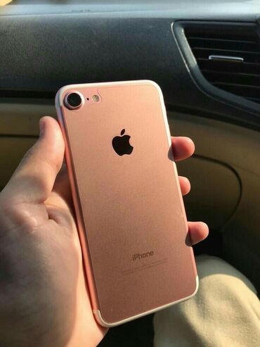 iphone 6 7: IPhone 7, Б/у, 128 ГБ, Розовый, Зарядное устройство, Защитное стекло, Чехол, 94 %