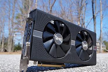 Видеокарта для ПК, Б/у, ЖК Sapphire, Radeon RX, 8 ГБ