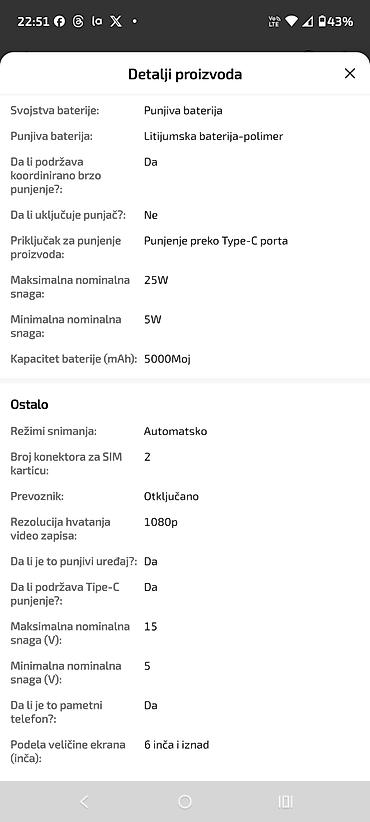 halo masaze: Samsung A05 odlican porucuje se ceka se 10-tak dana. Obavezna uplata — 8