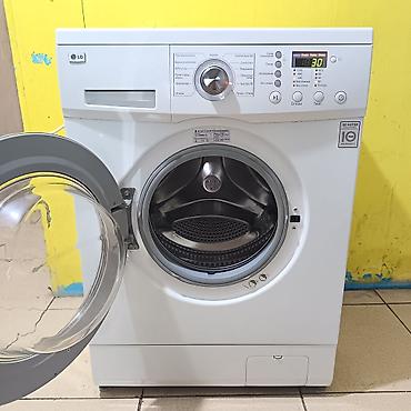 Paltaryuyan maşınlar: Paltaryuyan maşın LG, 6 kq, İşlənmiş, Avtomat, Qurutma var, Kredit yoxdur, Ödənişli çatdırılma — 3
