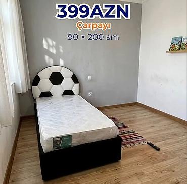Oğlan üçün, Yeni, Çarpayı, Bazasız, Matras ilə, Siyirməsiz