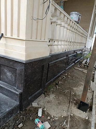 Фасадные работы: Ремонт фасада | Балясины, Рамки | Мрамор, Сары-Таш, Гранит | Базальт Больше 6 лет опыта — 12