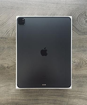 айпады бишкек: Планшет, Apple, память 1 ТБ, 12" - 13", 5G, Б/у, Классический цвет - Черный — 1