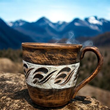 Qazanlar: Qazan, rəng - Qəhvəyi, Keramika — 11