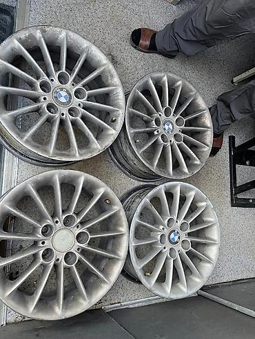 диски 15r: Литые Диски R 16 BMW, Комплект, отверстий - 5, Б/у — 1