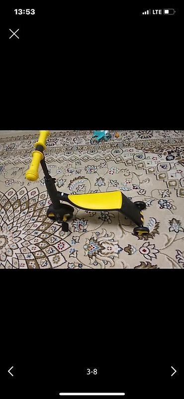 Детские самокаты: Детский самокат, Трёхколёсный, Б/у — 6