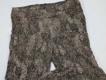 brązowa spódnice w kratę: Trousers, 2XL (EU 44), condition - Very good