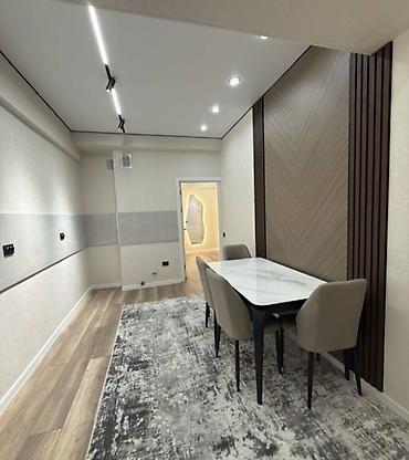 Продажа квартир: 1 комната, 43 м², Пишпек Элитка, 10 этаж, Дизайнерский ремонт — 6