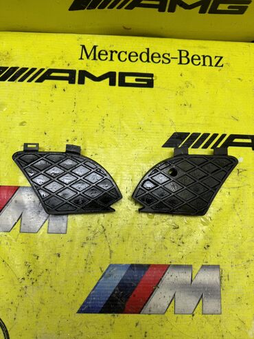 значок мерса: Заглушка переднего бампера Mercedes W210 Оригинал! Привозная из Японии