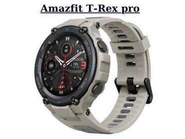 amazfit bip baku: Amazfit T-Rex Pro (Mağazadan satılır) grey smart saat. Yeni, bağlı