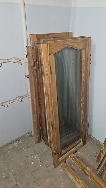 Taxta pəncərə çərçivələri və şüşəli pəncərə qanadları - Material