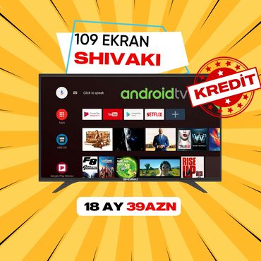 shivaki televizorlar: Yeni Televizor Shivaki 43" Ünvandan götürmə, Pulsuz çatdırılma