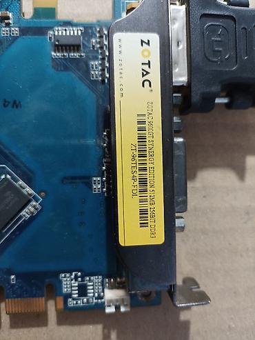 Комплектующие для ПК: Видеокарта для ПК, Б/у, ZOTAC, GeForce GT, До 2 ГБ — 10