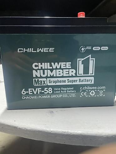 Аккумулятор CHILWEE Number 1 Max Graphene Super Battery 6-EVF-58 цена