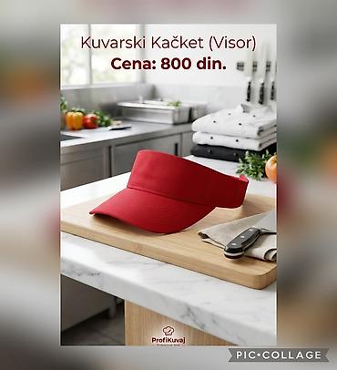 engleski kacketi: One size, bоја - Crvena — 1