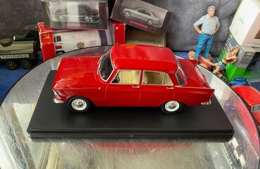 Avtomobil modelləri: Moskvich, 1966 il, 1:24, Dəmir, Ödənişli çatdırılma — 16