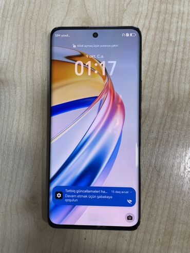 telefon xacmaz: Honor X9b, 256 GB, rəng - Boz, İki sim kartlı