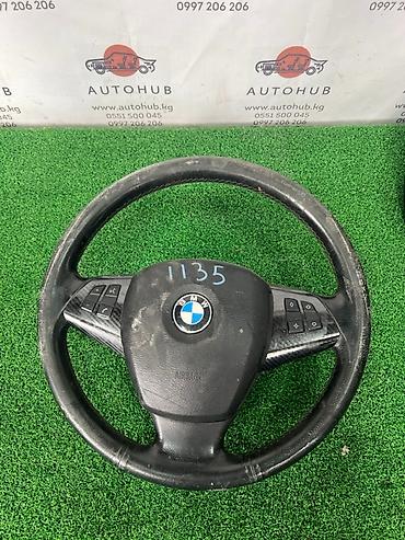 руль бмв х5: Руль с аирбагом BMW X5 E70 M57D30T, 2007 г. - Оригинальный — 1