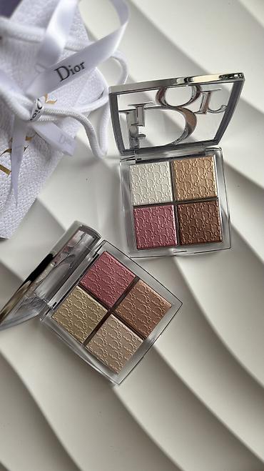 Палетки хайлайтеров Dior Backstage Glow Face Palette (4 оттенка в