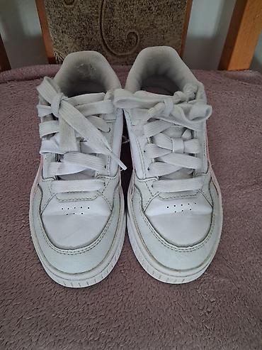 gazelle patike: Puma dečije patike – koža/sintetika, bela boja sa puder‑roze Puma — 3