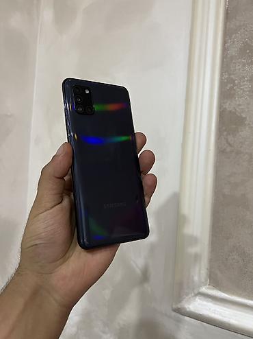 j4 samsung: Samsung Galaxy A31, 64 GB, rəng - Mavi, Face ID — 10