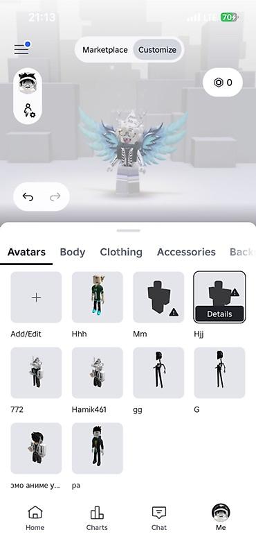 продать роблокс аккаунт: Аккаунт Roblox с ником **Hamik461**. На скриншотах показан профиль в — 4