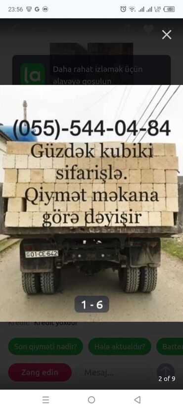 Kərpiclər: Kubiklər, Pulsuz çatdırılma, Ödənişli çatdırılma, Kredit yoxdur