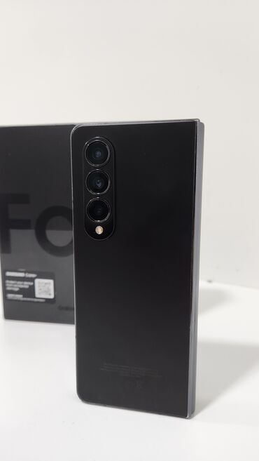 Samsung: Samsung Galaxy Z Fold 4, 512 GB, rəng - Qara, Barmaq izi, Simsiz şarj, İki sim kartlı