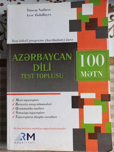 2022 abituriyent jurnali pdf: Az dili 100mətn