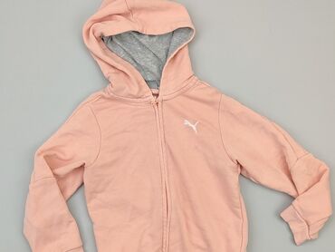 sweterek różowy: Bluza, Puma, 3-4 lat, 98-104 cm, stan - Bardzo dobry