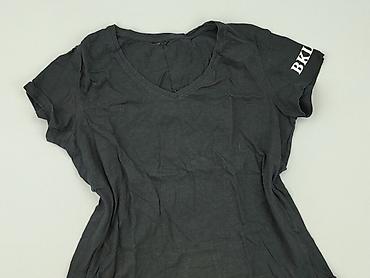 czarne dresy: T-shirt damski, rozmiar M — 1