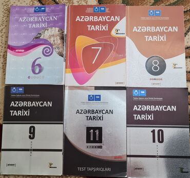 Kitablar, jurnallar, CD, DVD: Azərbaycan tarixi testləri. Biri 2 manat