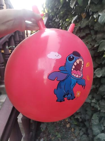patike kappa: Stitch lopta za skakanje – prečnik 35 cm - Vesela skakaća lopta sa — 2