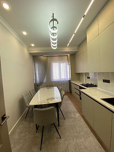 кадырова: 3 комнаты, 77 м², Мадина Элитка, 6 этаж, Евроремонт — 2