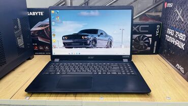 мини компьютер: Ноутбук, Acer, 8 ГБ ОЗУ, Intel Core i3, 15.6 ", Б/у, Для работы, учебы, память SSD