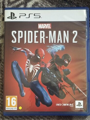 поко 4 х: Игры для PS5. Spider-Man 2 - 2500 GoWR - 2500 TLOU - 2000 Syberia-