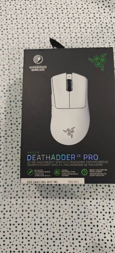 razer v3: Razer DeathAdder V3 Pro

Новая, запечатанная