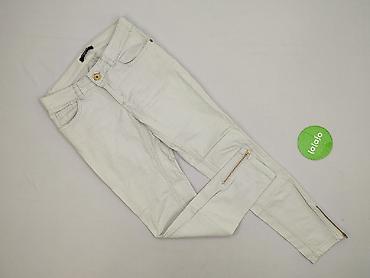 grey jeans: Spodnie materiałowe damskie, rozmiar XS — 2