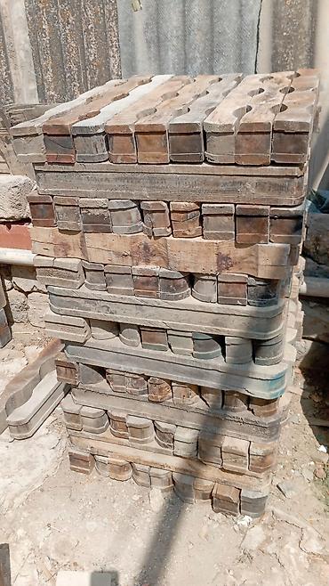 taxda odun: Taxta materialları – müxtəlif ölçülü kəsiklər və şpal/küpəklər - — 7
