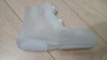 Резиновые сапоги: Резиновые сапоги, 37, Новый, цвет - Белый, Самовывоз — 3