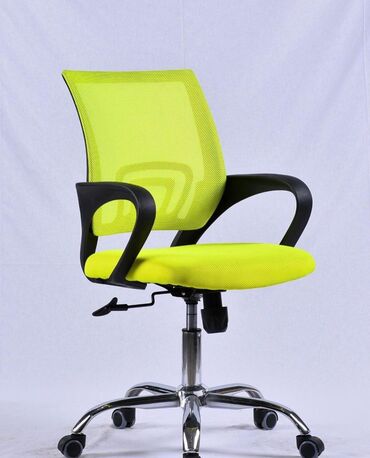 Ofis və oyun kresloları: Yeni, Təkərli, Qolları tənzimlənmir, Parça — 4