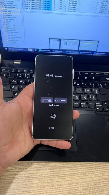Samsung: Samsung Galaxy S21 5G, 128 GB, rəng - Ağ, Sensor, Barmaq izi, İki sim kartlı