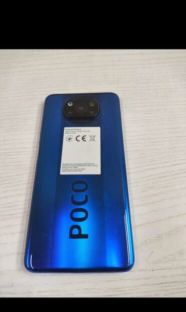 телефоны нот 8: Poco X3 NFC, Б/у, 128 ГБ, цвет - Синий, 2 SIM
