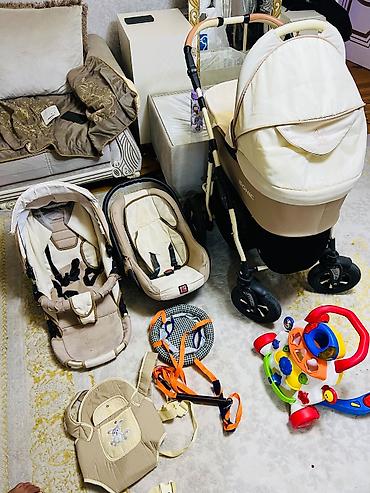 mini araba: Uşaq arabası və dekorativ “baby” aksesuar dəsti - Markası: VERDI — 4