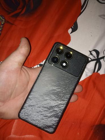 телефон для пожилых: Poco F6 Pro, Б/у, 512 ГБ, цвет - Черный, 2 SIM — 1
