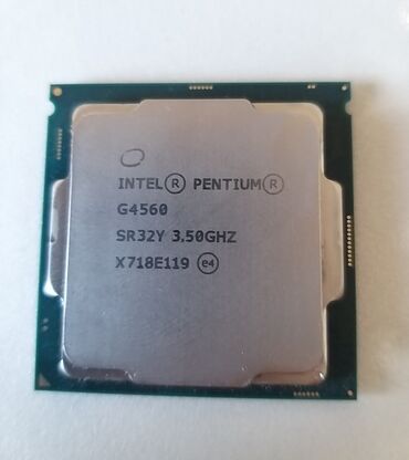 pentium: Prosessor Intel Pentium Gold G4560, 3-4 GHz, 4 nüvə, İşlənmiş